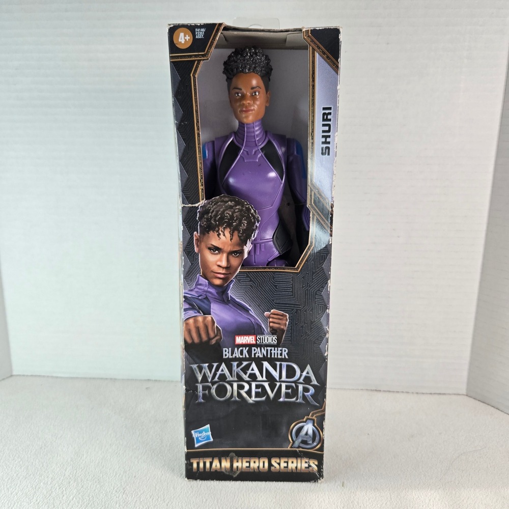 Marvel Black Panther Wakanda Forever Shuri Titan Hero Action‎ Figure Hasbro